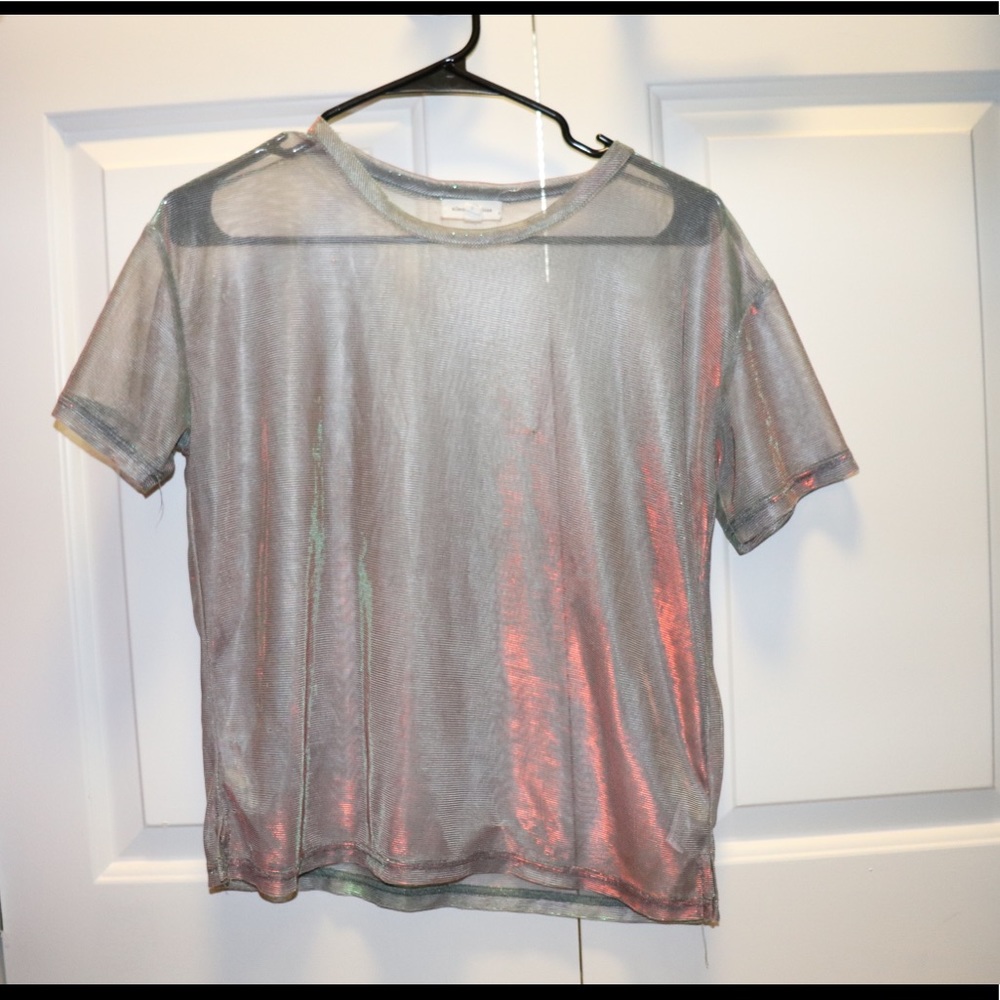 Urban Outfitters Chrome Top